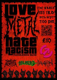 Love Metal Hate Racism- London