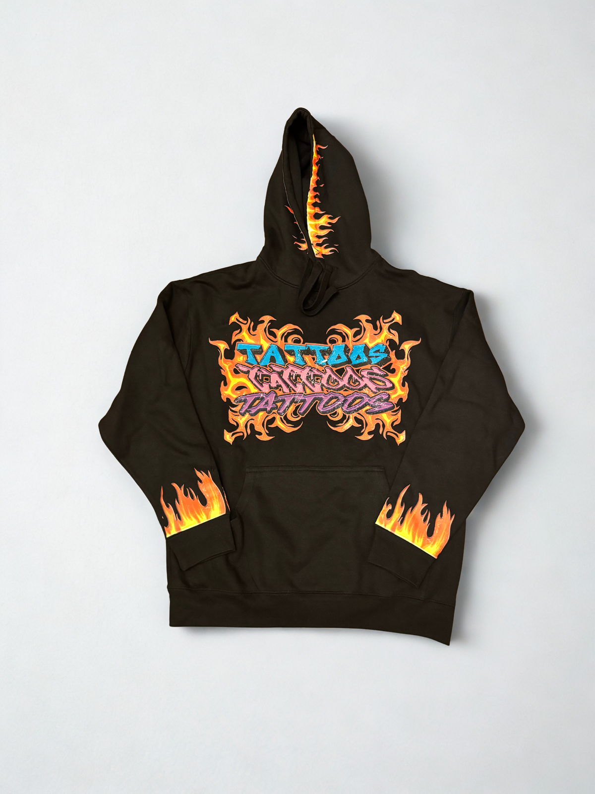 Tattoos Black Hoodie