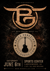 Ben Grillet w/ special guest Bruce Veneziani