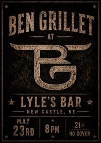 Ben Grillet @ Lyle's Bar