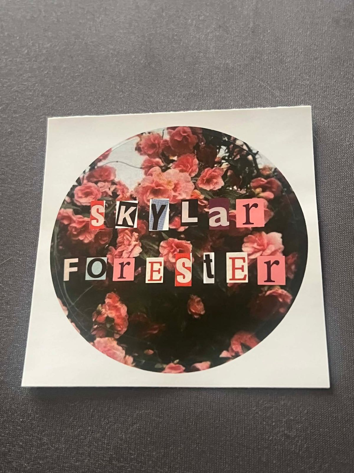 Skylar Forester 3" Stickers