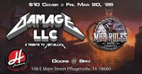 Damage, LLC w/special guest Mob Rules - Live at Hanovers Draught Haus!