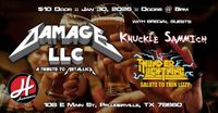 Damage, LLC, Knuckle Sammich, and Thunder Lightning live at Hanovers!