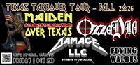 MAIDEN OVER TEXAS, OzzaDia, & DAMAGE LLC @ Flying Walrus
