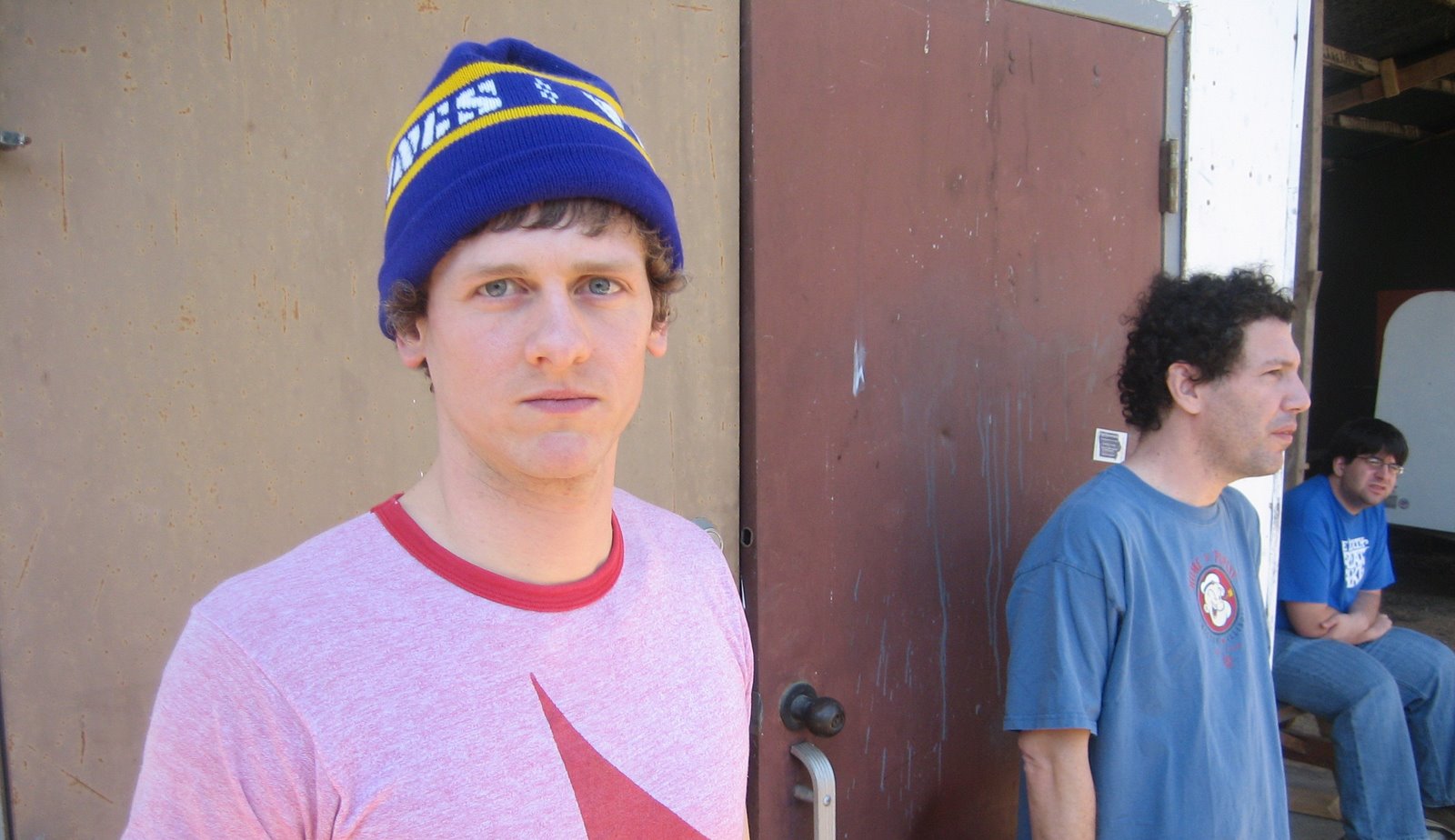 patrick tape fleming with Ira Kaplin of Yo La Tengo