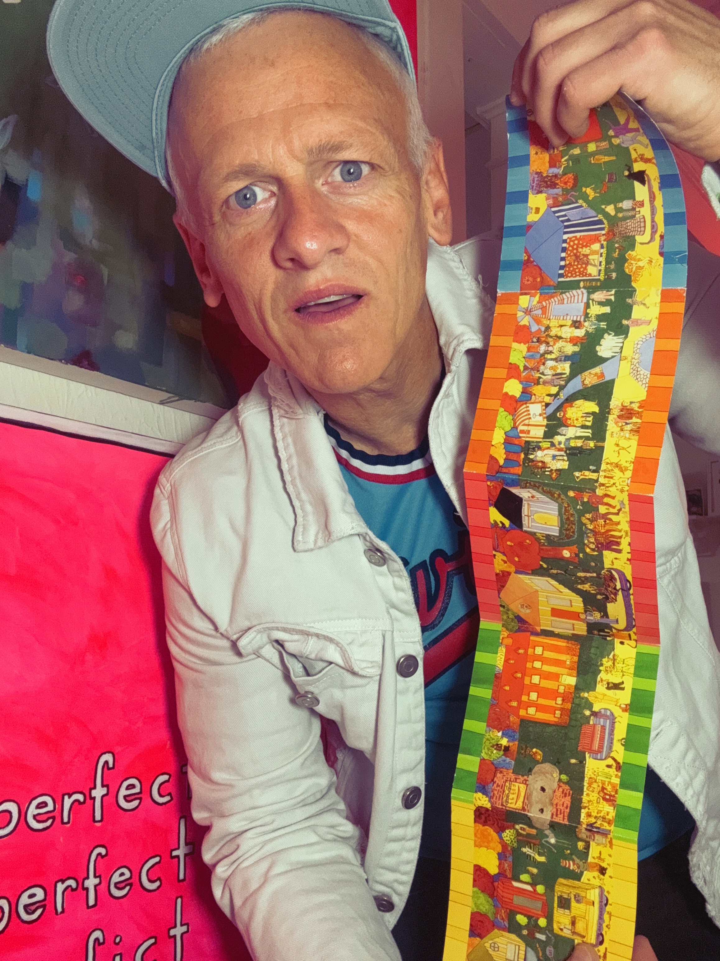 Patrick Tape Fleming with Of Montreal Gay Parade Cd Booklet