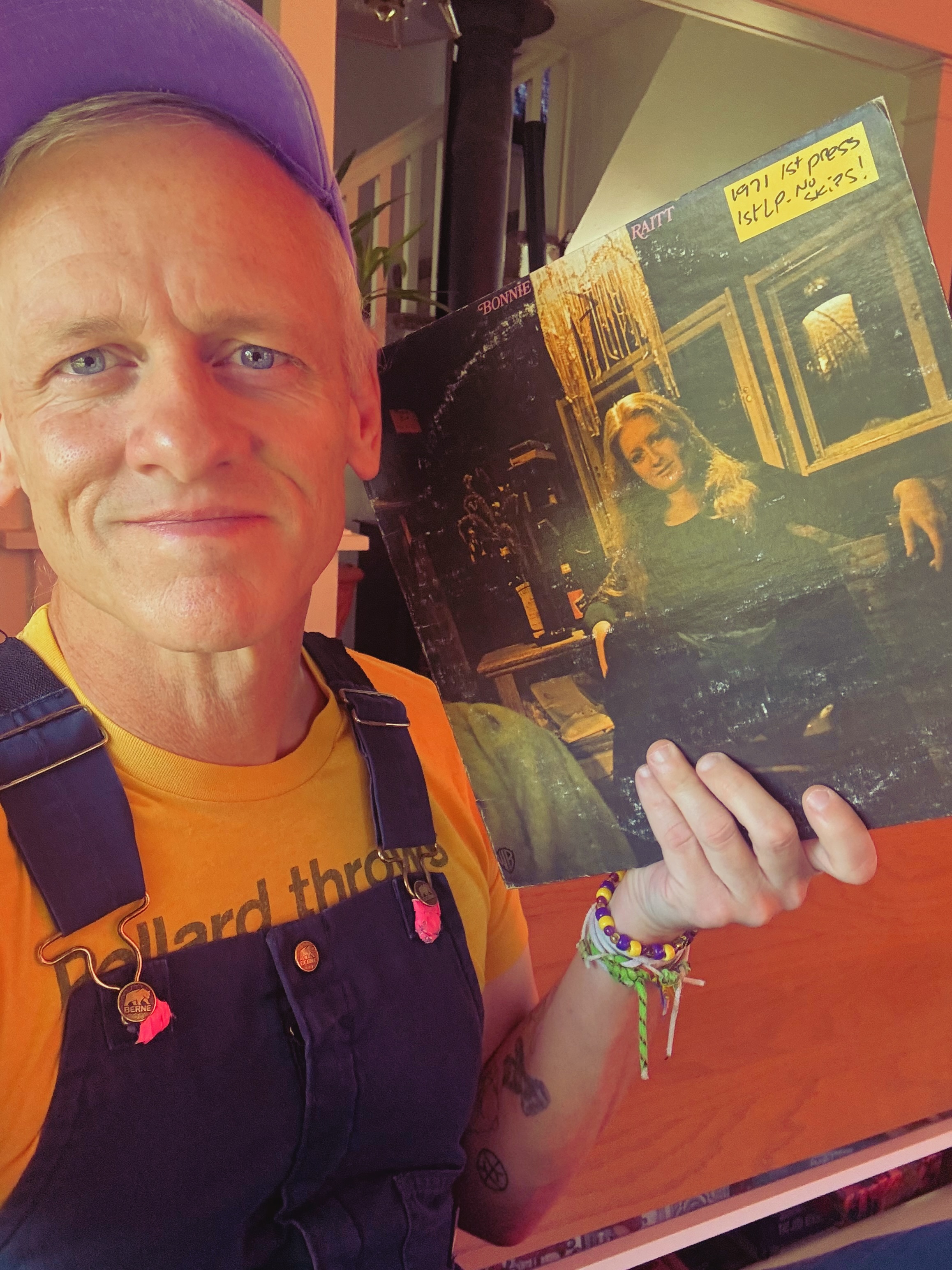 Patrick Tape Fleming with Bonnie Raitt Debut album