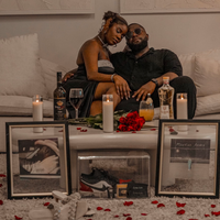 Candles Lit, While We Sip & Vibe by Markus Andre