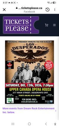 LOS DESPERADOS Christmas in Deseronto