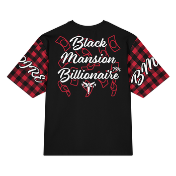 BLACK MANSION BILLIONAIRE (BACK OF SHIRT)
