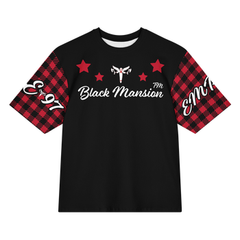 BLACK MANSION (FRONT OF SHIRT)
