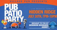 Hidden Ridge at the Pub Patio Party!