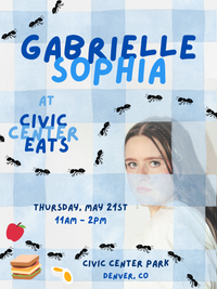 Gabrielle Sophia at Civic Center Eats