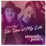 Amanda & James Time of My Life Holographic Sticker