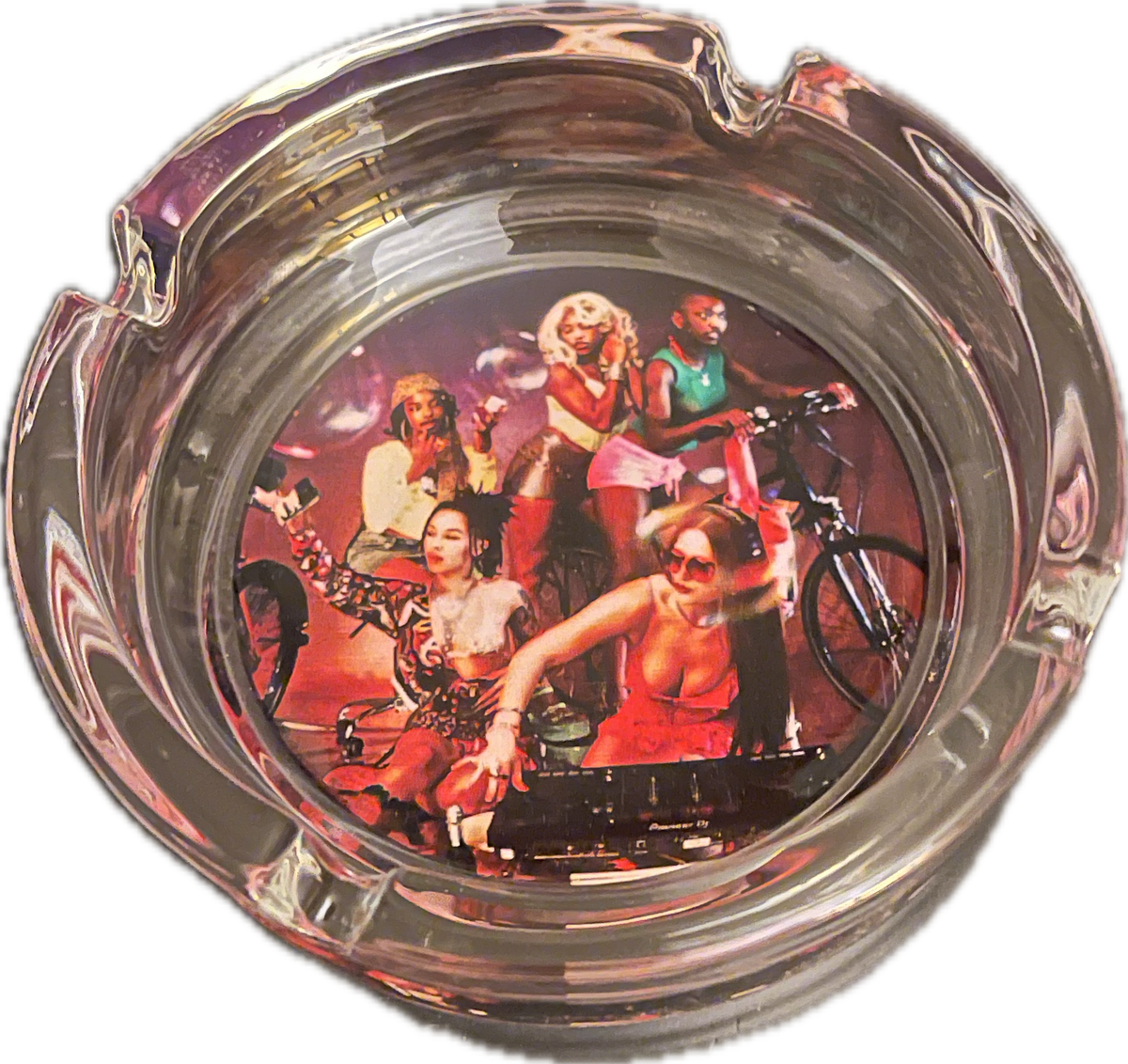 GLASS ASH TRAY *LIMITED EDITION*