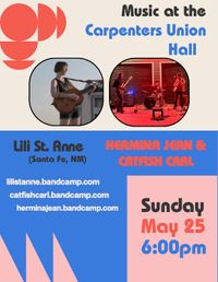 Lili St Anne + Hermina Jean + Catfish Carl