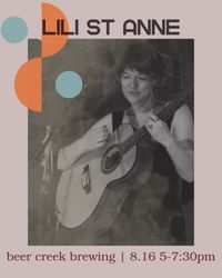 Lili St Anne at Beer Creek Brewing