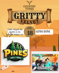 Gritty Velvet @ Pines Bar and Grill