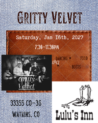 Gritty Velvet @ Lulu's Inn