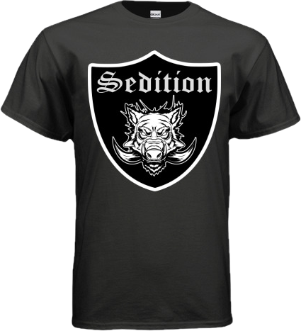 Sedition Black Tee