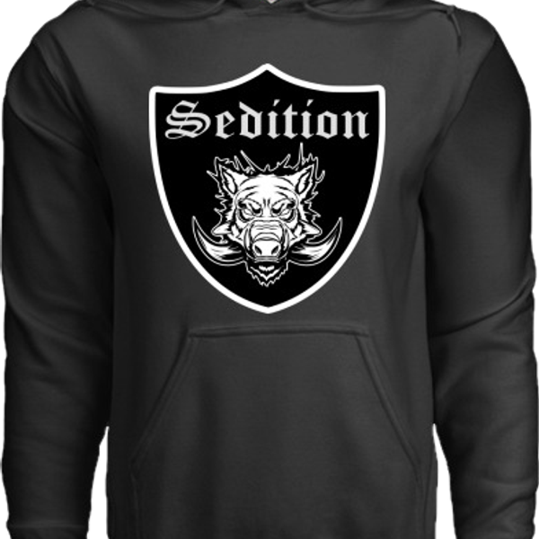 Sedition Black Hoodie