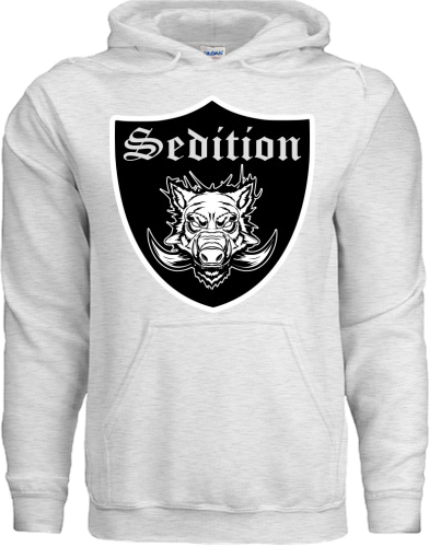 Sedition Grey Hoodie 