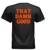 BRODY F'N LEE BLACK & ORANGE TEE