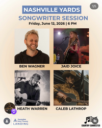 Nashville Yards Songwriter Session