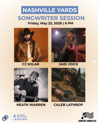 Nashville Yards Songwriter Session