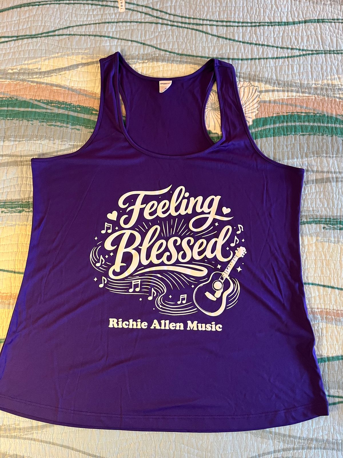Feeling Blessed Women's Tank Top - Purple