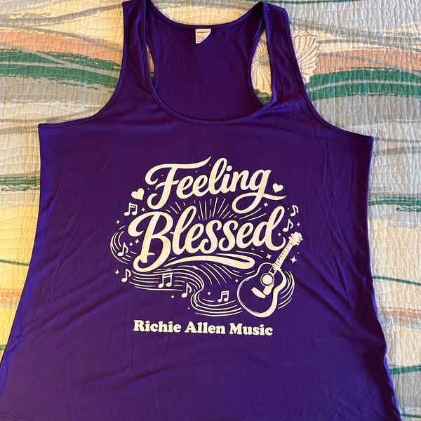 Feeling Blessed Women's Tank Top - Purple