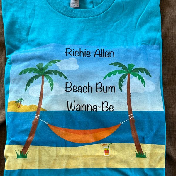 Beach Bum T-shirts - Aqua Blue 