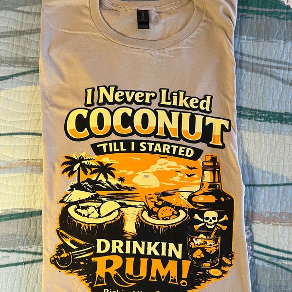 I Never Liked Coconut T-shirt - Sand