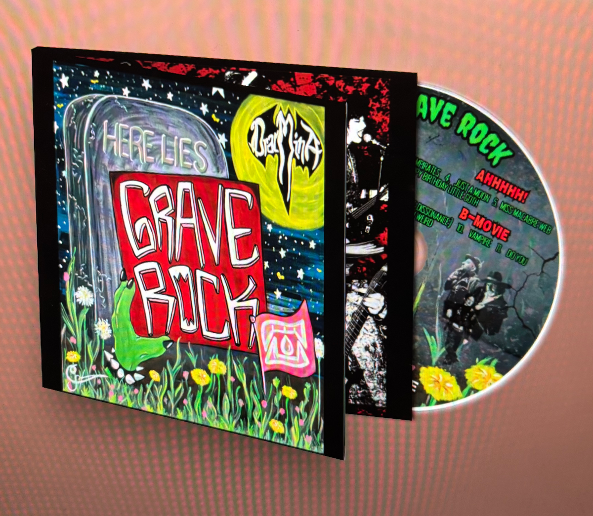 Grave Rock - Autographed CD + Booklet