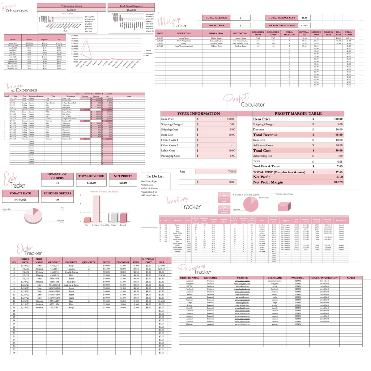 Business Management Workbook