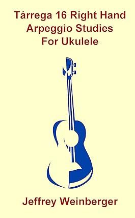 Tárrega 16 Right Hand Arpeggio Studies For Ukulele