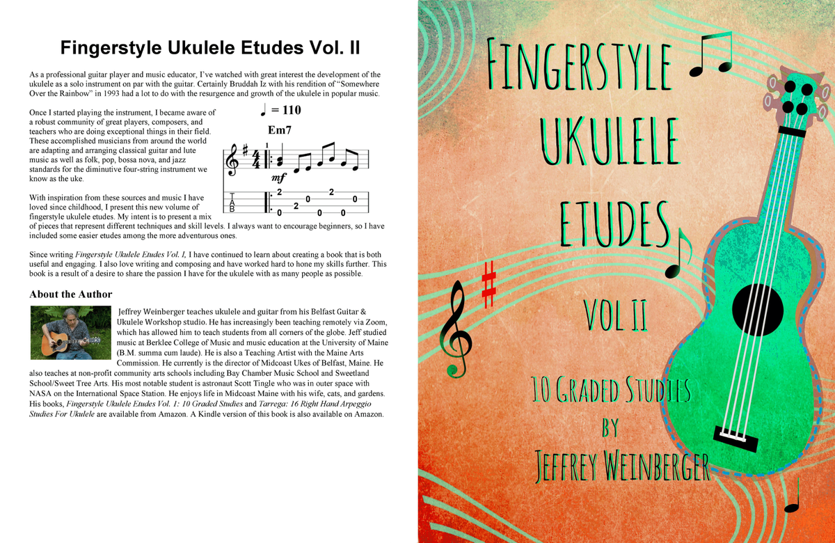 Fingerstyle Ukulele Études Vol. II
