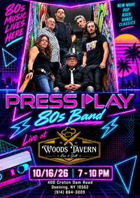 Press Play Live at Woods Tavern Bar & Grill