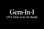 CD/Lyric Tee Bundle (Limited) 