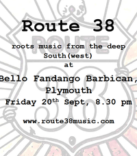 Route 38 play at Bello Fandango