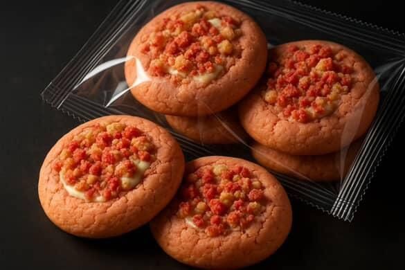 Strawberry Crunch Cookies