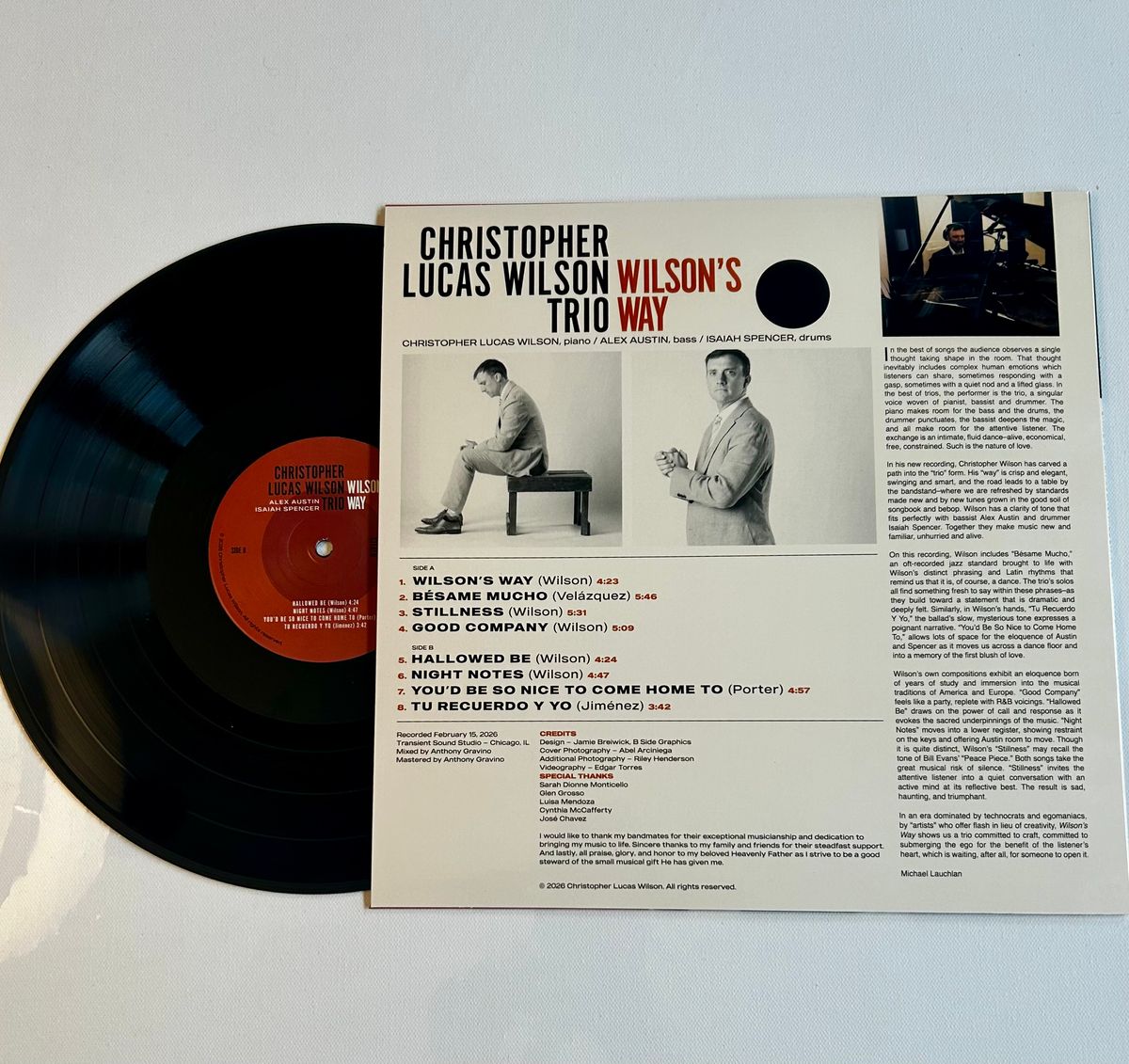 Wilson's Way - Test Pressing Edition