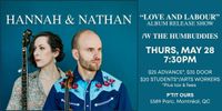 “Love and Labour”  Album Release Show w/The Humbuddies
