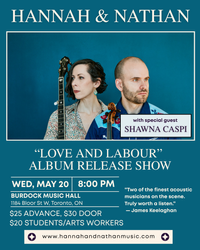 “Love and Labour”  Album Release Show w/Shawna Caspi