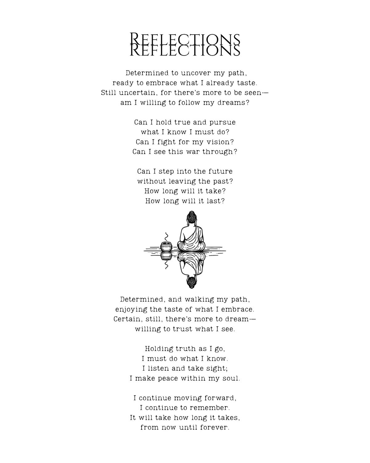 Reflections Poem