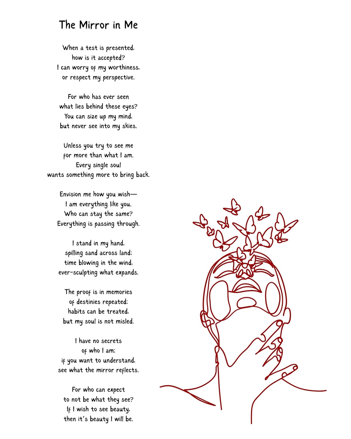 The Mirror in Me Poem