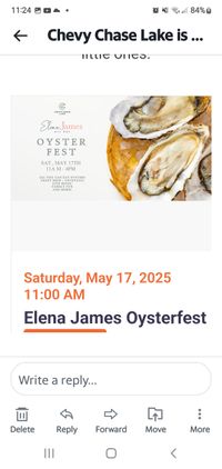 Elena James Oysterfest