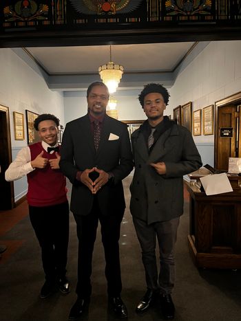 Kamron Lawson, Landau, and myself
