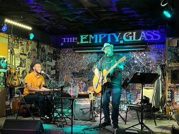 with Mark Miller @ the Glass. 2025
