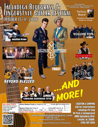 Talladega Bluegrass & Fingerstyle Guitar Festival
